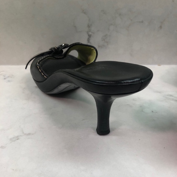 Cole Haan Black Kitten Heels - Picture 5 of 5